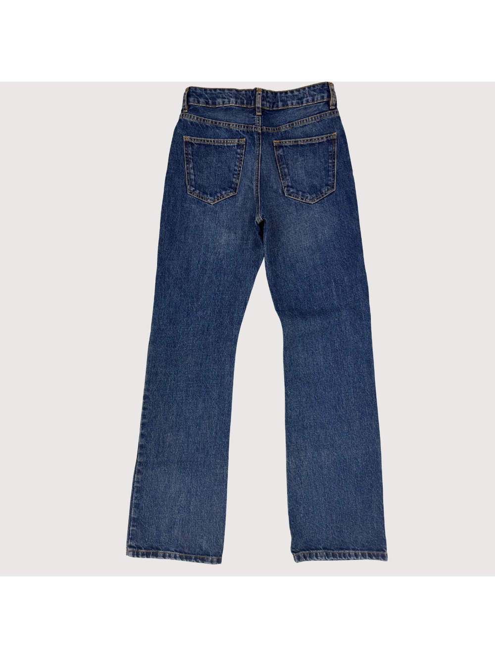 Sézane High Rise Straight Leg Jeans Dark Wash 36 - Picture 3 of 9